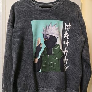 Ripple Junction Naruto Kakashi Anime Graphic Sweatshirt